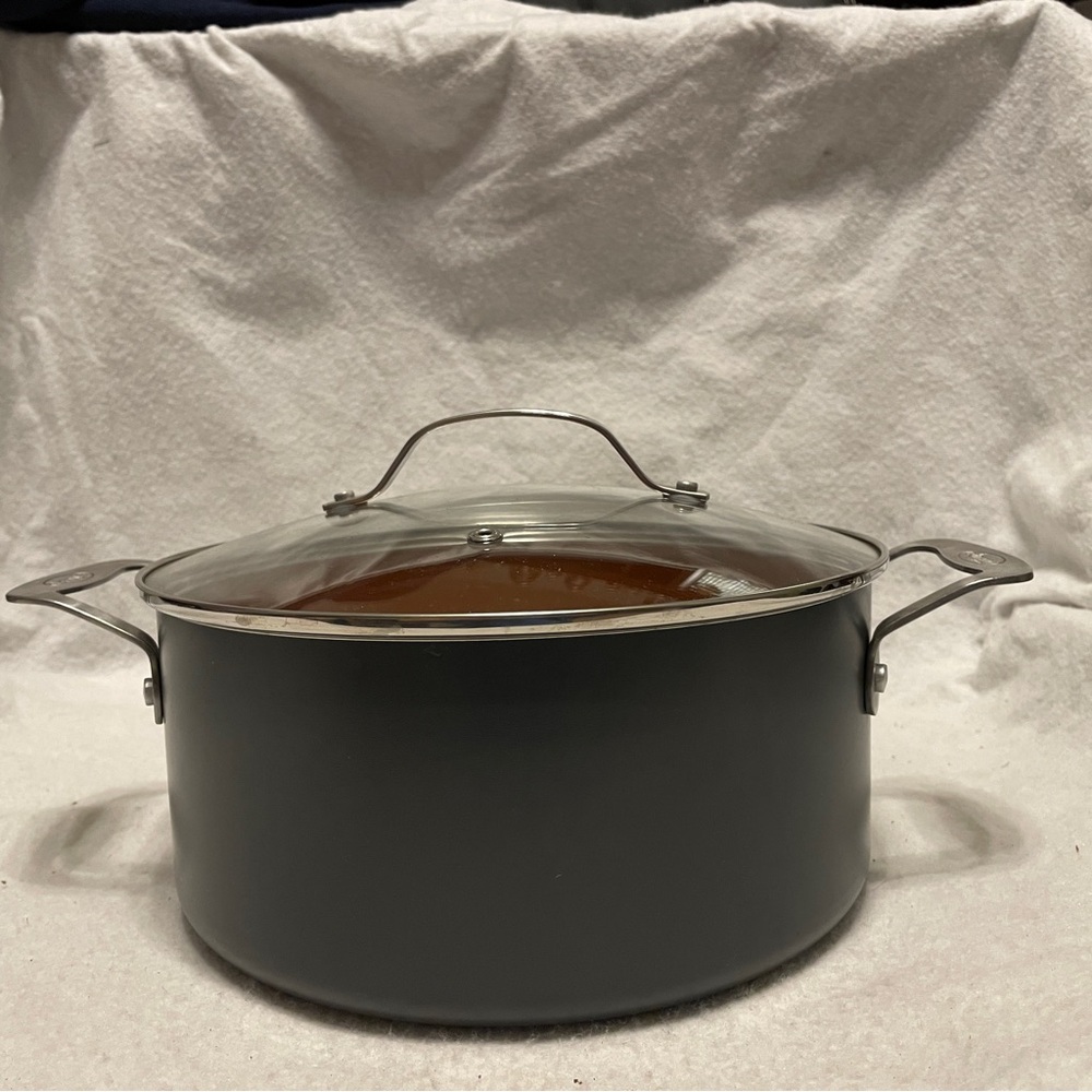 Gotham Steel 5-Quart Stock Pot with Ultra Nonstick Ceramic and Titanium Coating